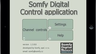SDC app for Somfy